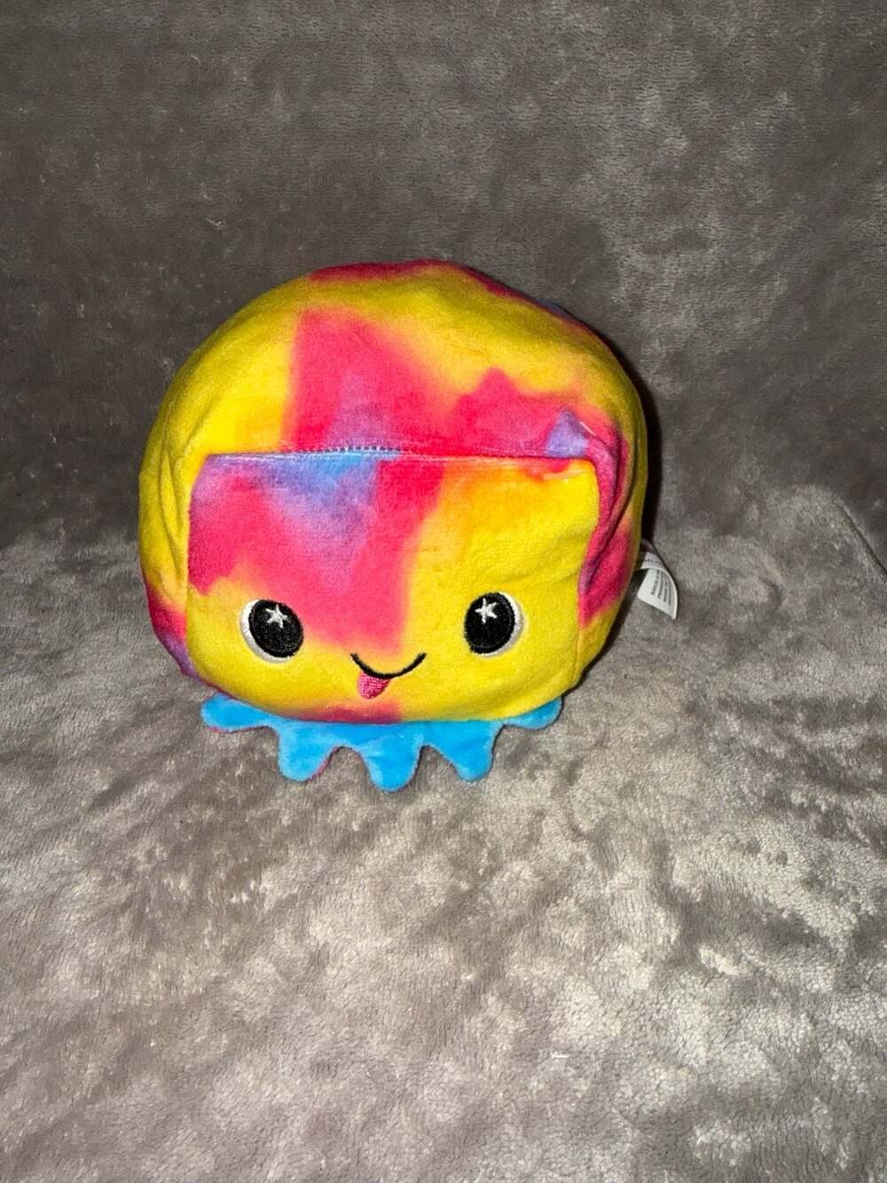 Moosh-Moosh Eve the Octopus Reversible Squared2 Flip'ems 4 Inch Plush